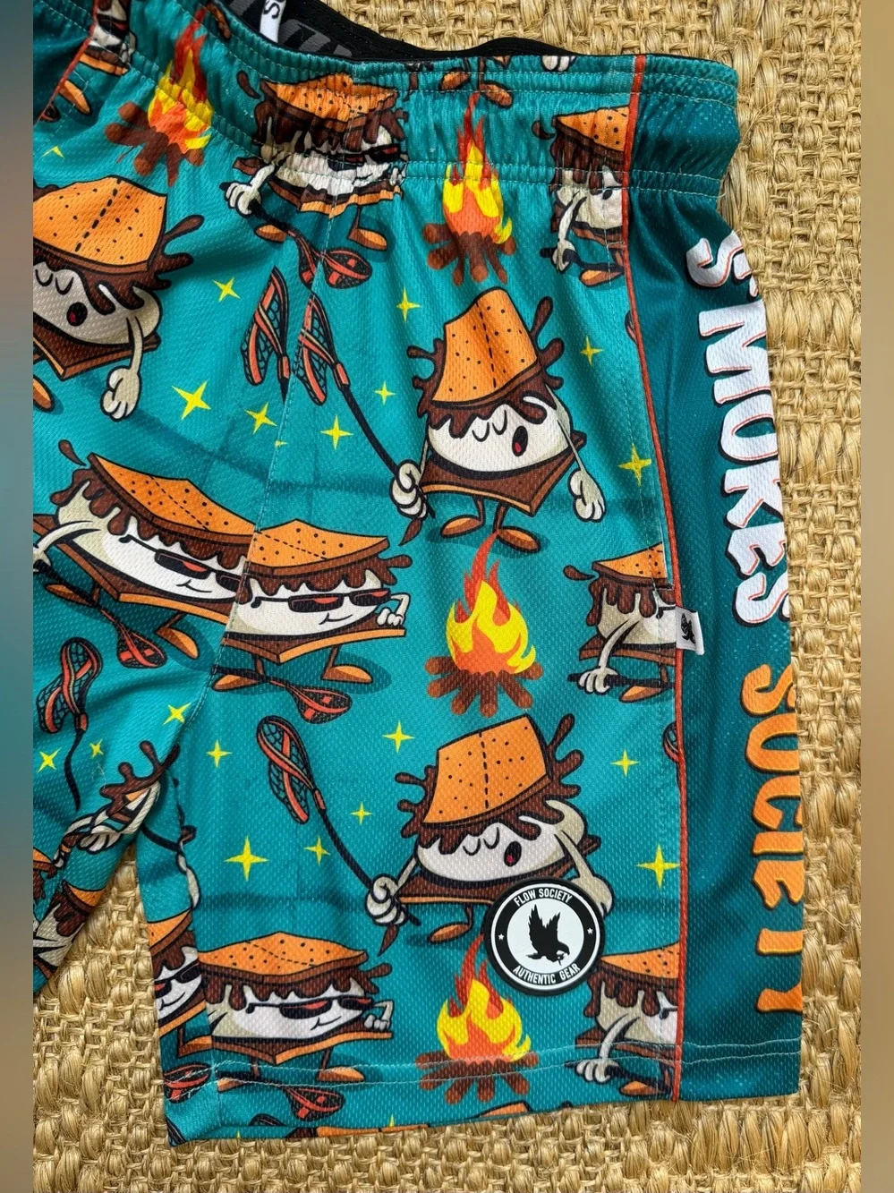 Flow Society S’mores Print Athletic Shorts